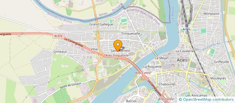 localisation de l'entreprise MONSIEUR SAMIR SADRI  ARLES