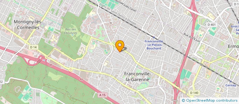 localisation de l'entreprise MONSIEUR SAMIR SAHLI  FRANCONVILLE