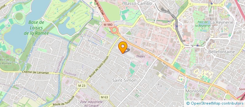 localisation de l'entreprise MONSIEUR SAMIR SAI à TOULOUSE