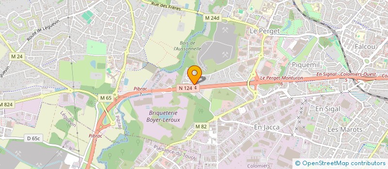 localisation de l'entreprise MONSIEUR SAMIR SAIDANE  COLOMIERS