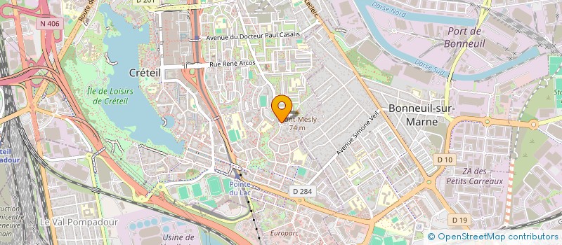 localisation de l'entreprise MONSIEUR SAMIR SAIDANI  CRETEIL