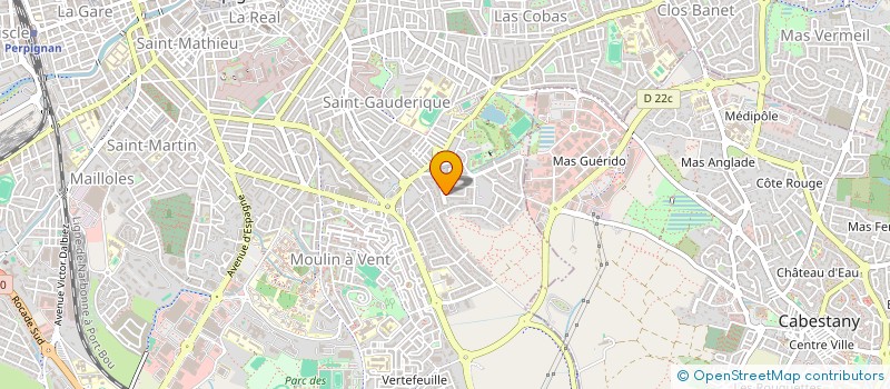 localisation de l'entreprise MONSIEUR SAMIR SALMI  PERPIGNAN