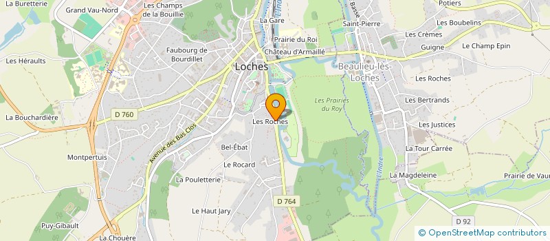 localisation de l'entreprise MONSIEUR SAMIR SAYDAOUI à LOCHES