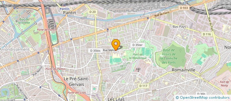 localisation de l'entreprise MONSIEUR SAMIR SELLAMI à PANTIN