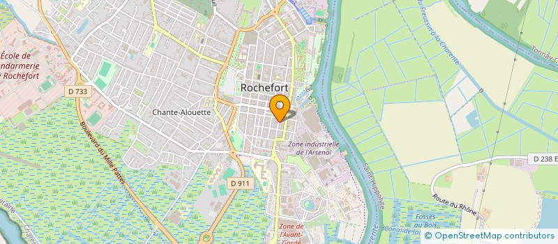 localisation de l'entreprise MONSIEUR SAMIR SELLEMI  ROCHEFORT