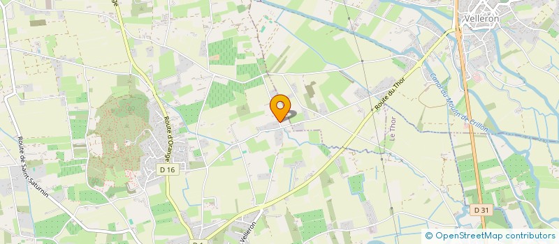 localisation de l'entreprise MONSIEUR SAMIR SEMRI  LE THOR