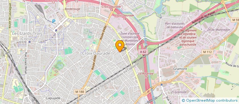 localisation de l'entreprise MONSIEUR SAMIR SLAMI  TOULOUSE