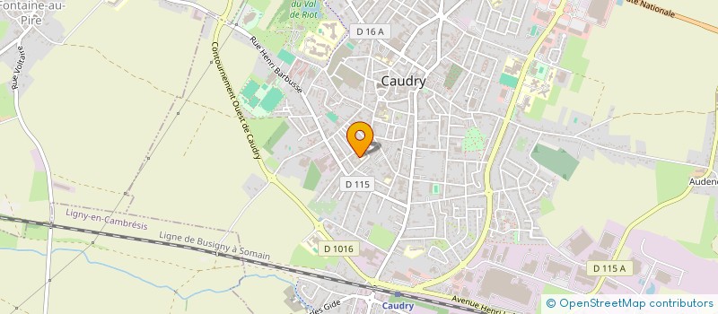 localisation de l'entreprise MONSIEUR SAMIR SLIMANI à CAUDRY