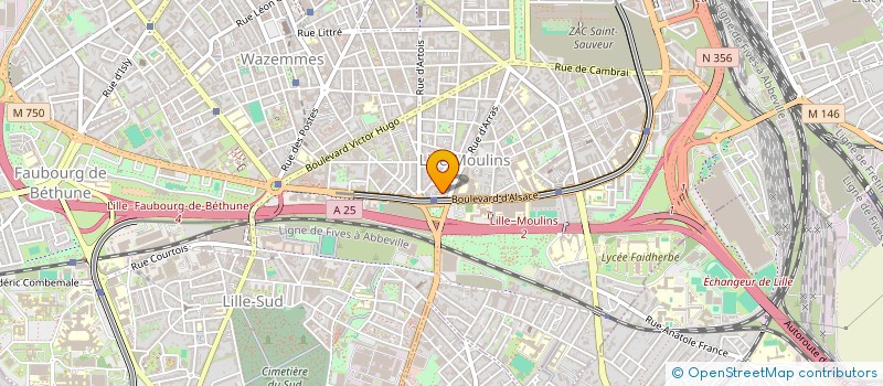 localisation de l'entreprise MONSIEUR SAMIR SOUCI à LILLE
