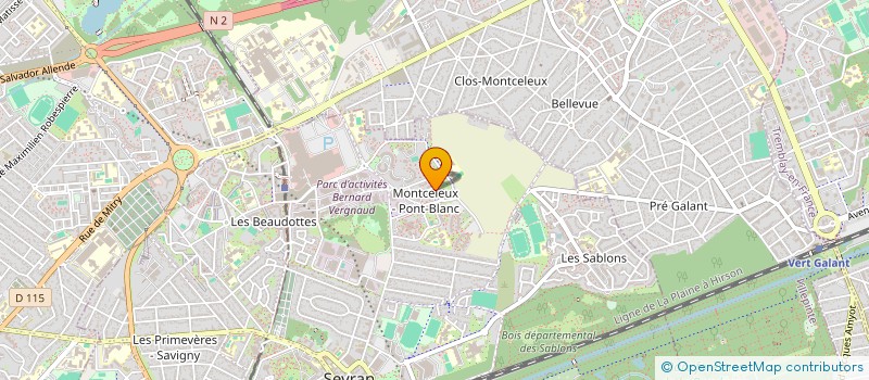 localisation de l'entreprise MONSIEUR SAMIR SULJIC à SEVRAN