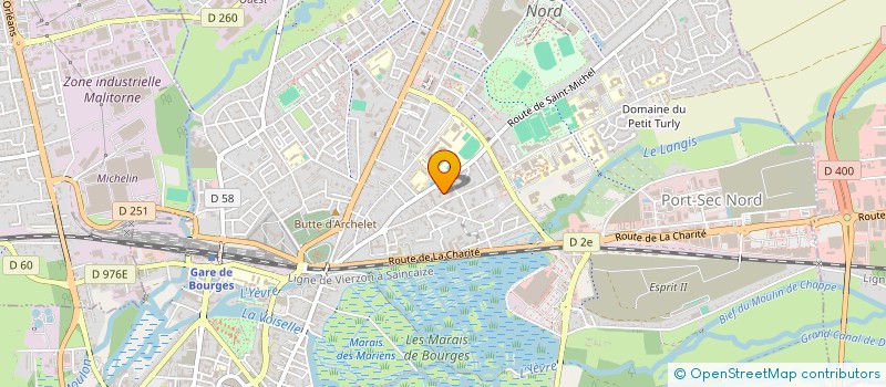 localisation de l'entreprise MONSIEUR SAMIR TABET  BOURGES