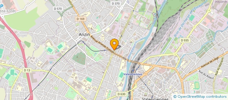 localisation de l'entreprise MONSIEUR SAMIR TAHIR  ANZIN