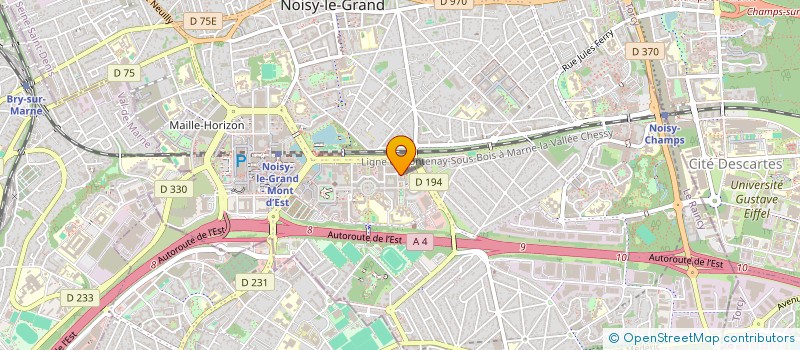 localisation de l'entreprise MONSIEUR SAMIR TALAL  NOISY-LE-GRAND