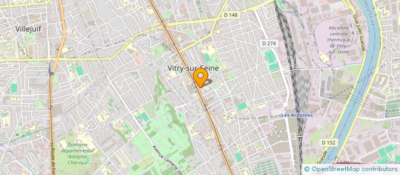 localisation de l'entreprise MONSIEUR SAMIR TANTAWY à VITRY-SUR-SEINE