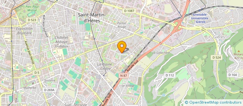 localisation de l'entreprise MONSIEUR SAMIR TCHEIR  SAINT-MARTIN-D'HERES