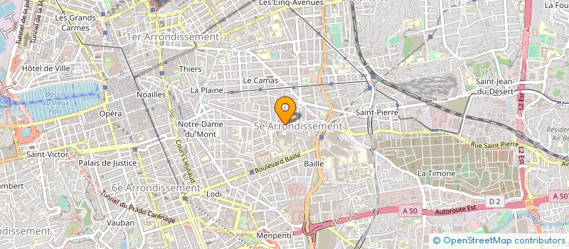 localisation de l'entreprise MONSIEUR SAMIR TEBOULBI à MARSEILLE