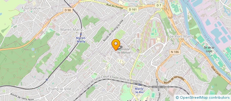 localisation de l'entreprise MONSIEUR SAMIR TIGRINE  MARLY-LE-ROI