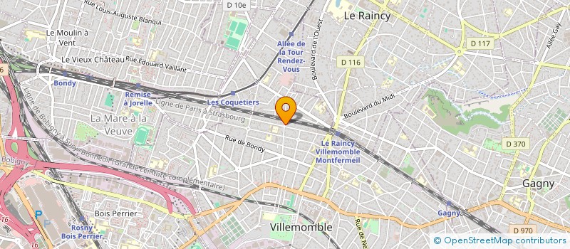 localisation de l'entreprise MONSIEUR SAMIR TOUATI  VILLEMOMBLE