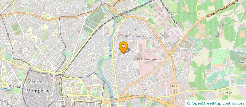 localisation de l'entreprise MONSIEUR SAMIR TOUHAMI à MONTPELLIER