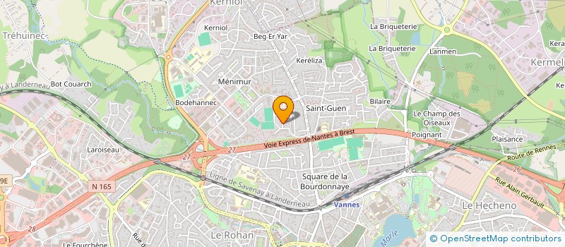 localisation de l'entreprise MONSIEUR SAMIR TOUTOUH à VANNES