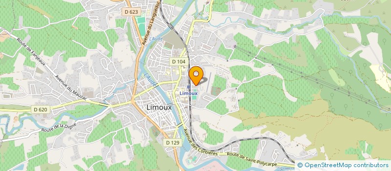 localisation de l'entreprise MONSIEUR SAMIR YADINE  LIMOUX