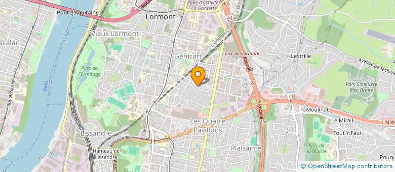 localisation de l'entreprise MONSIEUR SAMIR YAICI à LORMONT