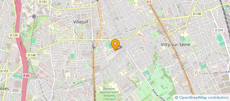 localisation de l'entreprise MONSIEUR SAMIR ZADRAN  VILLEJUIF