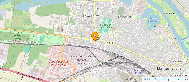 localisation de l'entreprise MONSIEUR SAMIR ZAHOUANI  MANTES-LA-JOLIE