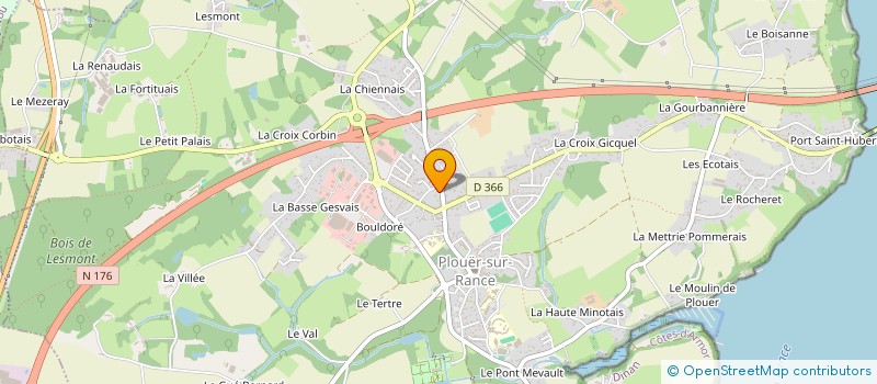 localisation de l'entreprise MONSIEUR SAMIR ZAROUR à PLOUER-SUR-RANCE