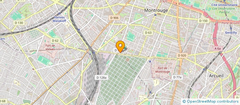 localisation de l'entreprise MONSIEUR SAMIR ZEGGAI  MONTROUGE