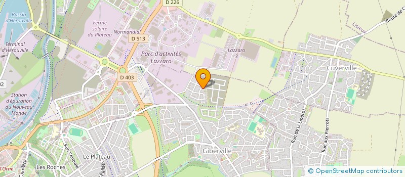 localisation de l'entreprise MONSIEUR SAMIR ZENDJEBIL  GIBERVILLE