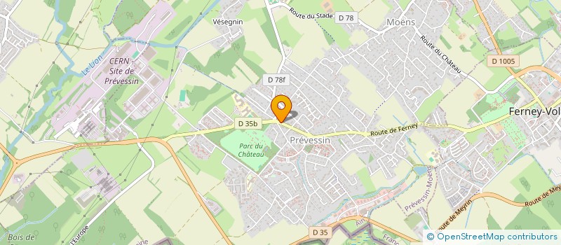 localisation de l'entreprise MONSIEUR SAMIR ZERKOUT à PREVESSIN-MOENS