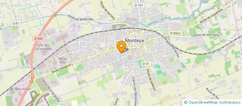 localisation de l'entreprise MONSIEUR SAMIR ZHAR  MONTEUX