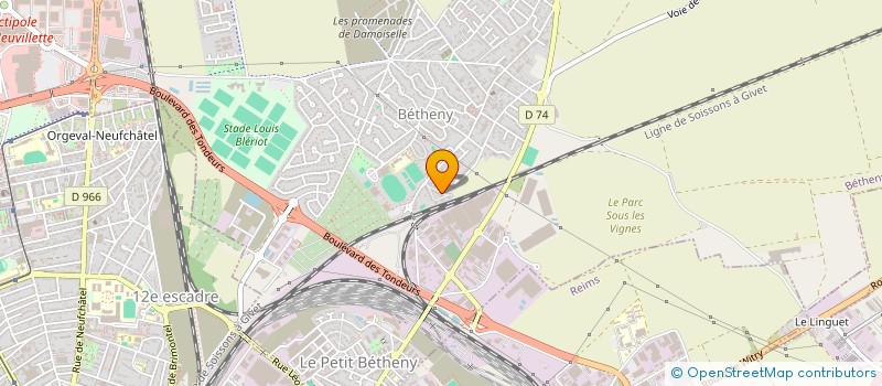 localisation de l'entreprise MONSIEUR SAMIR ZIDI à BETHENY