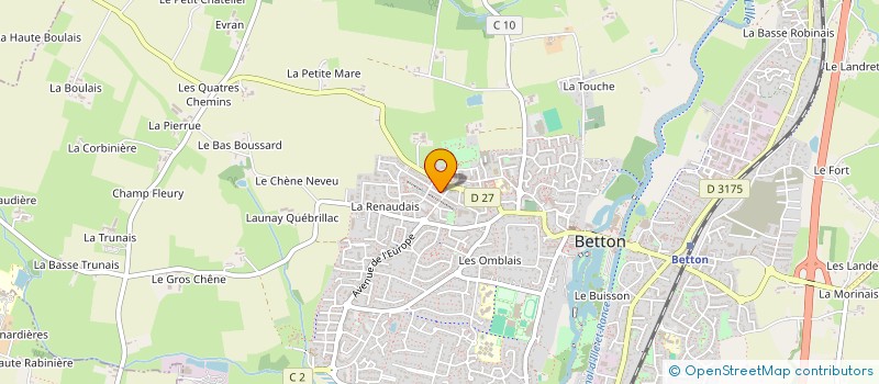 localisation de l'entreprise MONSIEUR SAMIR ZITOUNI à BETTON