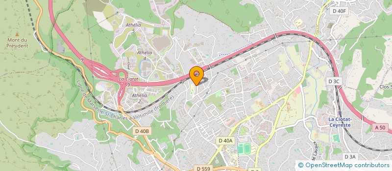 localisation de l'entreprise MONSIEUR SAMIR ZIZAOUI  LA CIOTAT