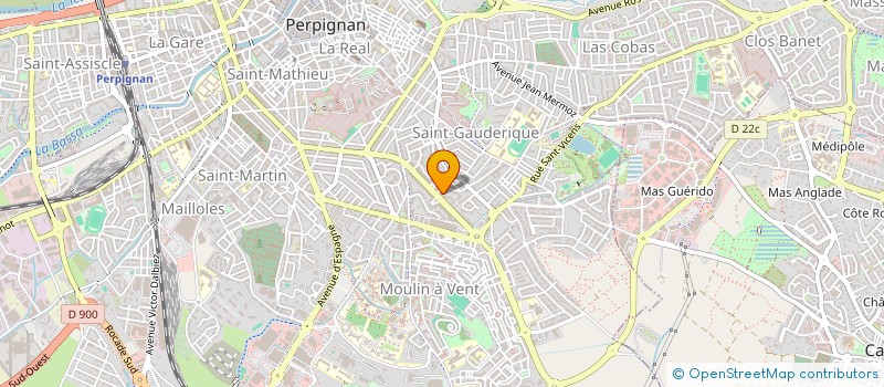 localisation de l'entreprise MONSIEUR SAMIR ZROUKI  PERPIGNAN