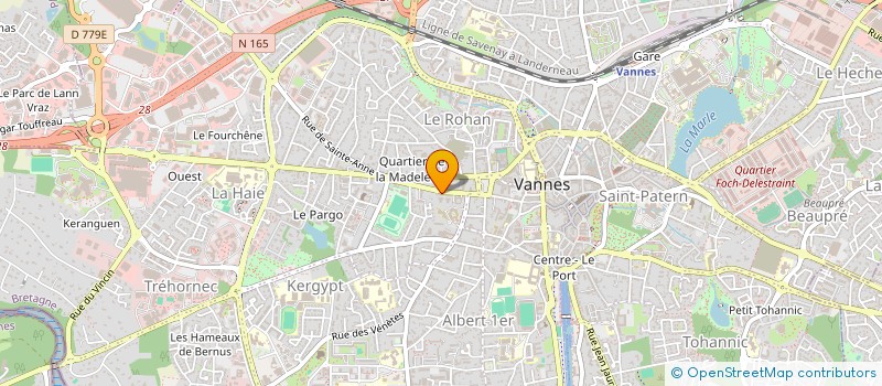 localisation de l'entreprise MONSIEUR SAMIUDDIN FAIZY à VANNES
