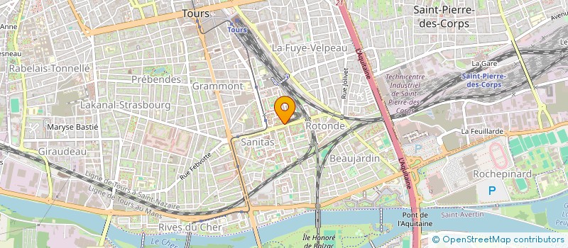 localisation de l'entreprise MONSIEUR SAMIULLAH AHMADZAI  TOURS