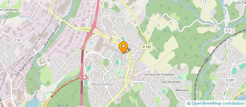 localisation de l'entreprise MONSIEUR SAMIULLAH AZIZI à LIMOGES