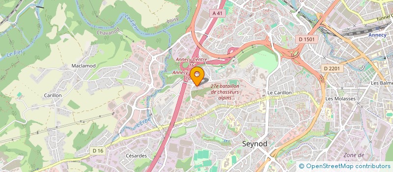 localisation de l'entreprise MONSIEUR SAMIULLAH JAN  ANNECY