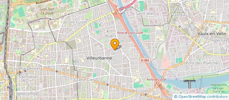 localisation de l'entreprise MONSIEUR SAMIULLAH MALLAKHEL  VILLEURBANNE