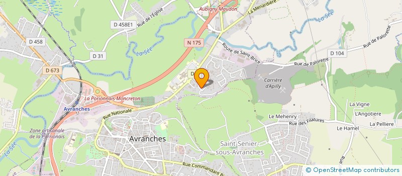 localisation de l'entreprise MONSIEUR SAMIULLAH OMARZAI  AVRANCHES