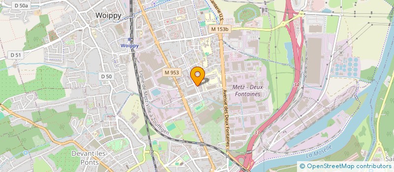 localisation de l'entreprise MONSIEUR SAMIULLAH SHINWARI  METZ