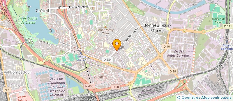 localisation de l'entreprise MONSIEUR SAMIULLAH WAL TOTAKHIL  BONNEUIL-SUR-MARNE