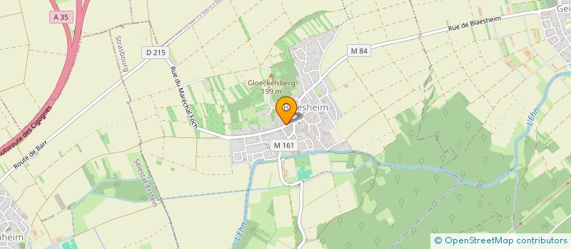 localisation de l'entreprise MONSIEUR SAMMUEL LEROUX  BLAESHEIM