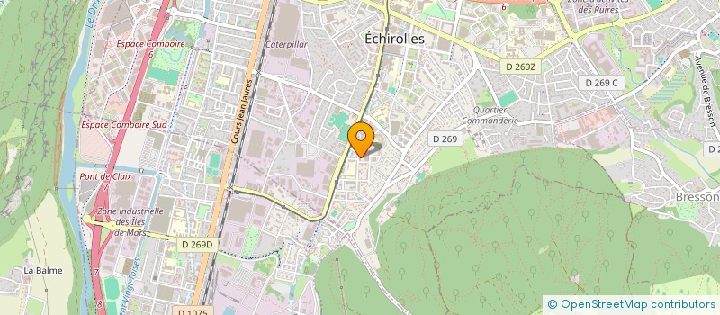 localisation de l'entreprise MONSIEUR SAMMY BENDEHBIA à ECHIROLLES