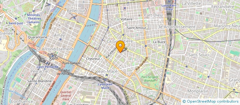 localisation de l'entreprise MONSIEUR SAMMY BOURAHLA  LYON