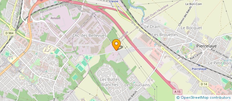 localisation de l'entreprise MONSIEUR SAMMY CAPELLO  HERBLAY-SUR-SEINE