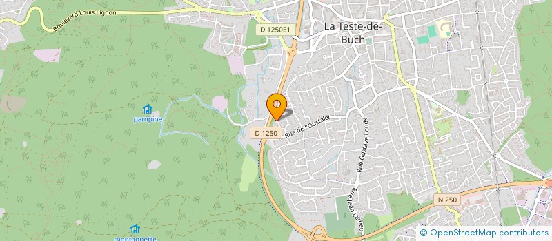 localisation de l'entreprise MONSIEUR SAMMY DIAWARA  LA TESTE-DE-BUCH